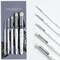 ARTIFY Drybrush Set of 5 Sizes: Expert Series Dry Brush for Effortless Miniature, Model, Ceramics, Citadel Painting - Hobby Detail Small Acrylic Oil Paint Brushes for Tabletop & Wargames Miniatures